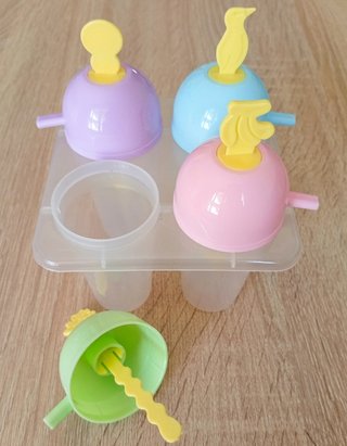 Moldes para polos y helados reutilizables