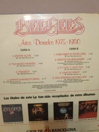Bee Gees - Años Dorados 1975-1980 Vinilo