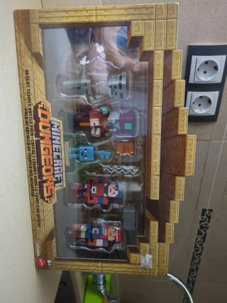 Figuras Minecraft Dungeons Battle Pack