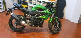 Kawasaki Z125 Naked Verde/Negra