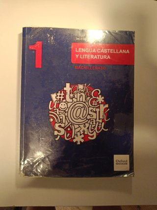 Lengua castellana y literatura. 1 Bachillerato.