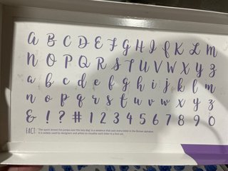 Set de 66 piezas PME Fun Fonts