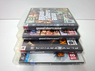 Pack 4 Juegos PS3: GTA IV, V, Killzone 2y3 + caja