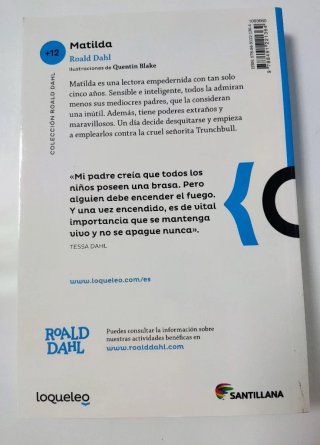 Lote Matilda + Charlie y la fábrica de chocolate