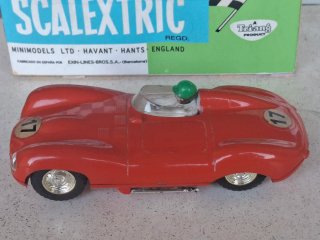 SCALEXTRIC JAGUAR D TYPE LOOP BRAID
