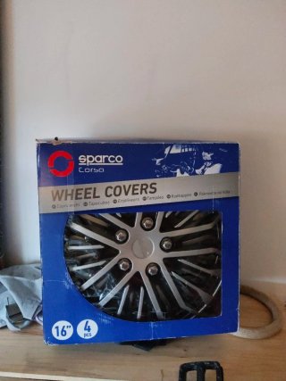 Tapacubos Sparco Corsa 16 (4 uds)