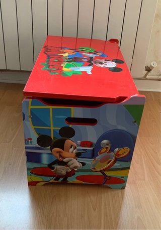 Baúl Infantil Mickey Mouse Madera