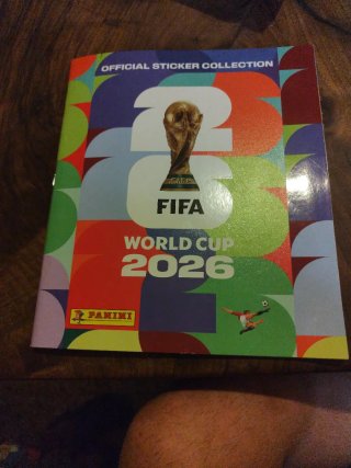 Álbum Oficial Colección Stickers Mundial FIFA 2026