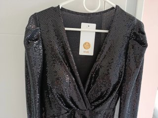 Vestido negro fiesta