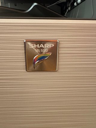Impresora Sharp Multifunción Beige/Gris