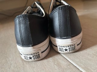 Bambas Converse Plataforma Negras
