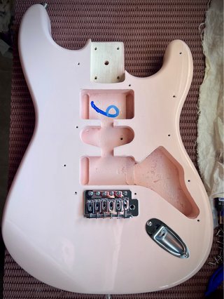 Cuerpo STRATOCASTER Shell Pink ¡¡ NUEVO !!