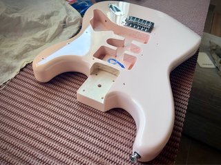 Cuerpo STRATOCASTER Shell Pink ¡¡ NUEVO !!