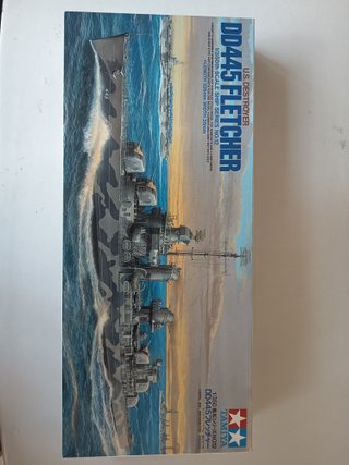 Maqueta Tamiya U.S. Destroyer DD445 Fletcher 1/350
