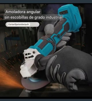 Amoladora Angular Inalámbrica (2 Baterías)