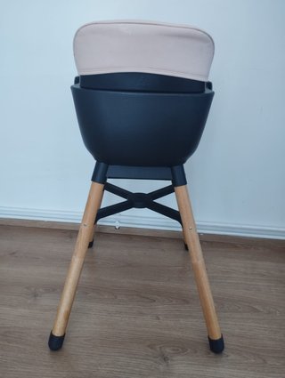 Trona Ding 2 en 1 madera rosa