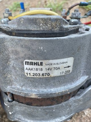 Alternador Mahle 14V 70A
