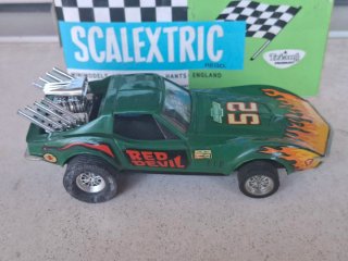 SCALEXTRIC CHEVROLET CORVETTE DRAGSTER