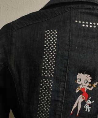 Chaqueta Vaquera Vintage Betty Boop
