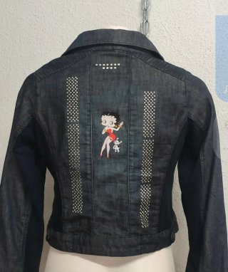 Chaqueta Vaquera Vintage Betty Boop