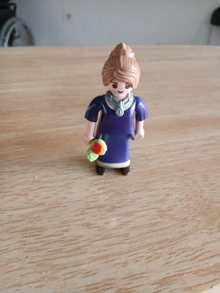 Playmobil Mujer Vestido Azul