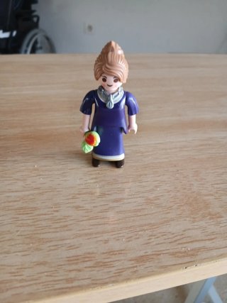 Playmobil Mujer Vestido Azul