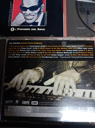 CD Ray Charles Genius Loves Company