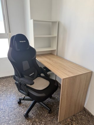 Silla Gamer Warblade Negra y Gris
