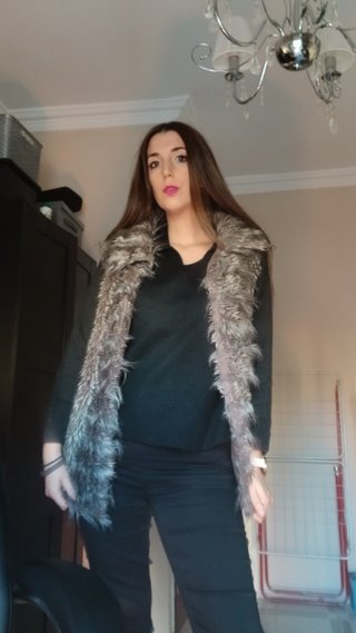 Chaleco Zara estilo nórdico