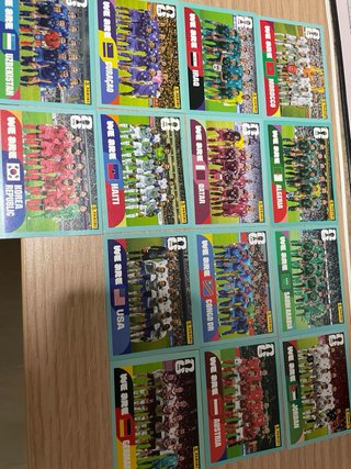 Lote Cromos Panini Mundial 2026 FIFA