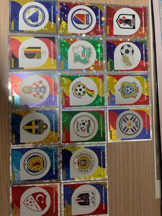 Lote Cromos Panini Mundial 2026 FIFA
