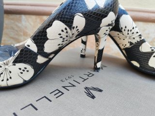Zapatos de salón Martinelli florales