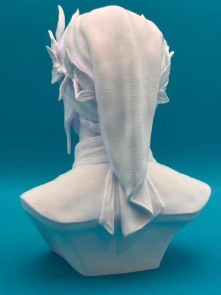 Busto Dante Alighieri 3D 25cm