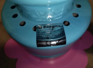 Ventilador de techo infantil multicolor