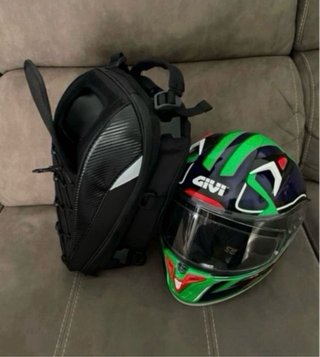 Mochila de moto