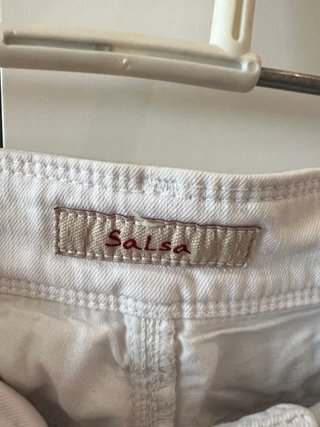 Pantalón vaquero blanco mujer Salsa Jeans
