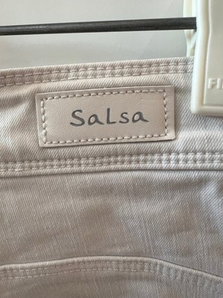 Pantalón vaquero blanco mujer Salsa Jeans
