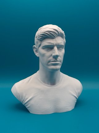 Busto 3D Courtois Portiere 25cm Plastica