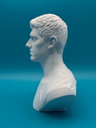 Busto 3D Courtois Portiere 25cm Plastica