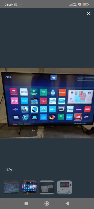 Philips 49PUH6101/88 con detalle en pantalla