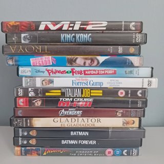 Lote 12 Películas DVD Acción y Aventura