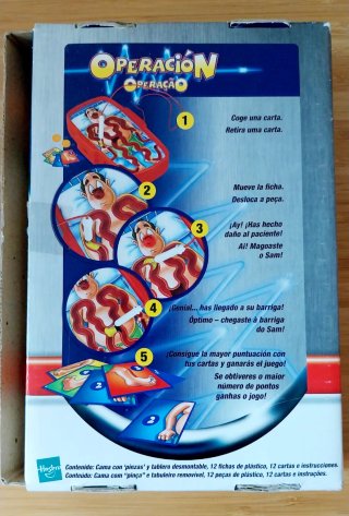Juego Operación MB Portátil