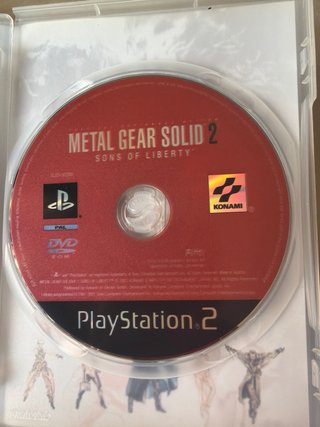 Metal Gear Solid 2 PS2