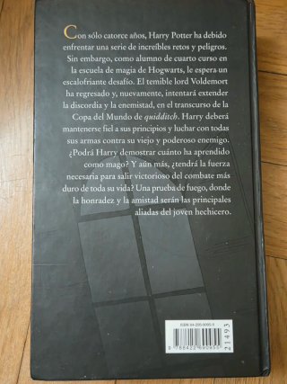 Harry Potter y el Caliz de Fuego