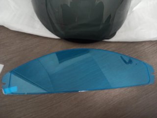 Pantalla negra para casco AGV K3 SV, con Pinlock