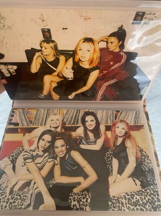 Fotos Spice Girls y Backstreet Boys Firmadas