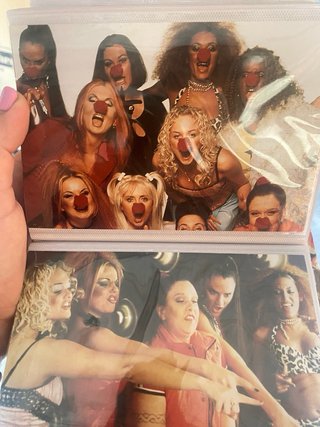Fotos Spice Girls y Backstreet Boys Firmadas