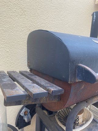 Barbacoa de leña y carbón