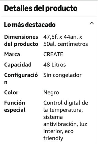 Vinoteca Negra con Capacidad para 12 Botellas