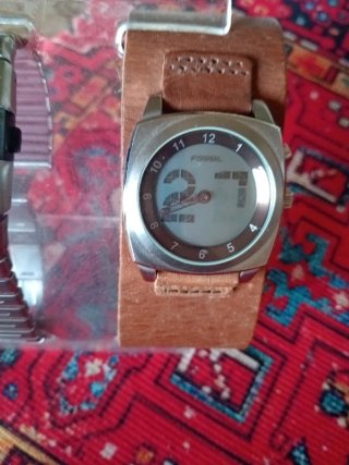 Reloj Fossil Digital Marrón
